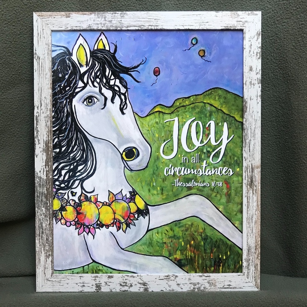 Horse Inspirational Print Wall Art/Decor